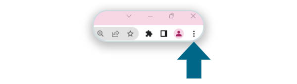 puntitos del navegador